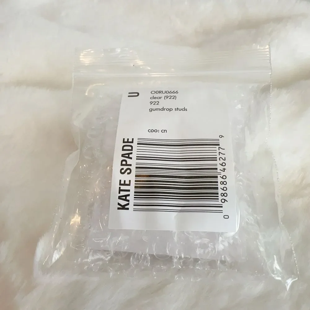 NWT Kate Spade‎ Gumdrop Studs